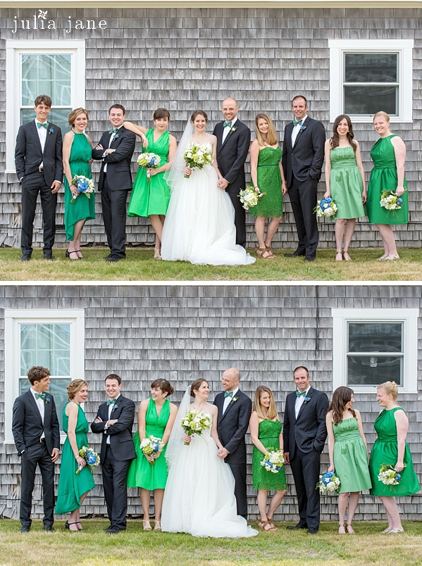 green and white wedding details by connecticut wedding photographer julia jane studios